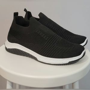 DANSKIN slip on knit sneakers